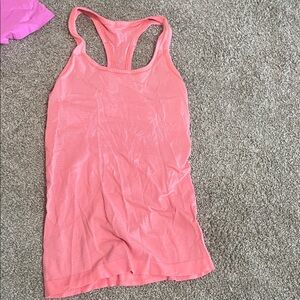 Lululemon Women's Pink Racerback Tank Top